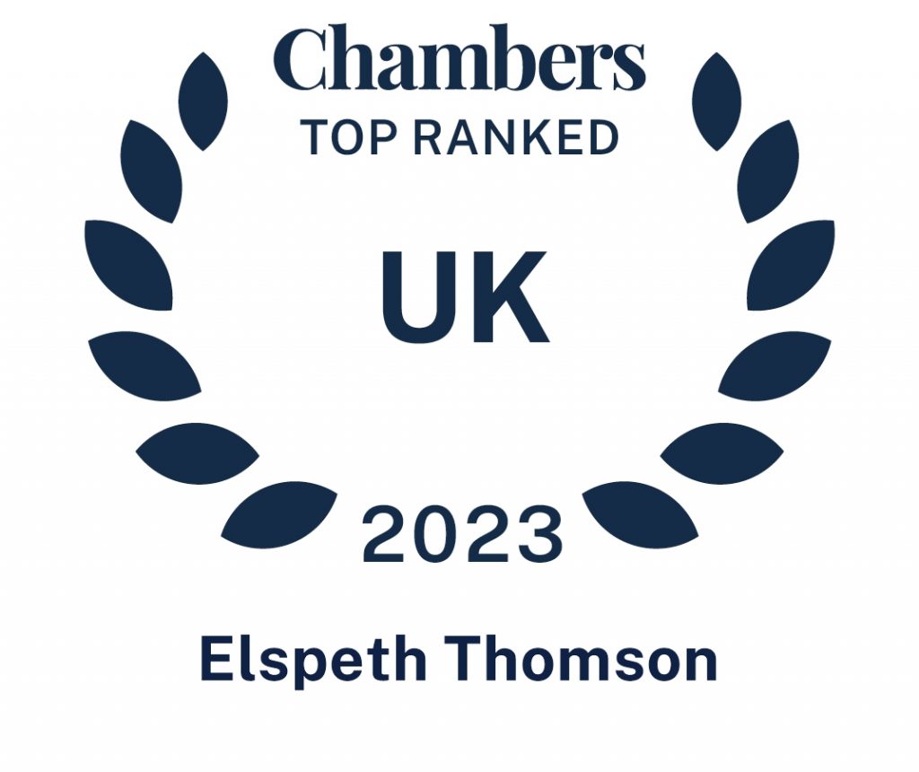 Elspeth Thomson Chambers Top Ranked UK